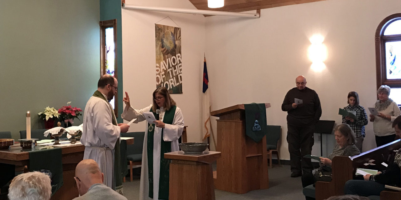 Sunday, Jan. 21, 2018, sermon and installation of Pastor James Muske