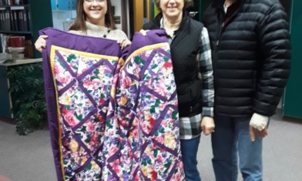 Quilt Donations to Isle Schools
