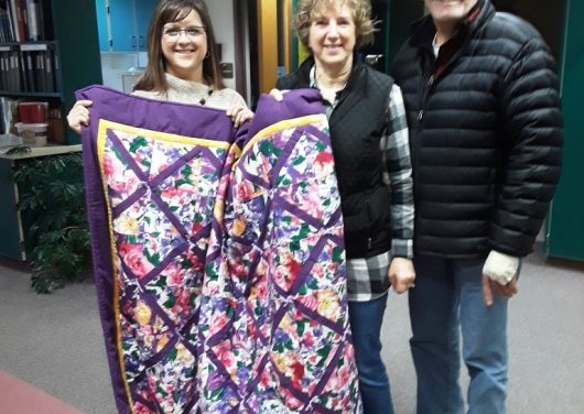 Quilt Donations to Isle Schools