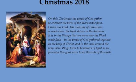 Christmas Bulletins – 2018