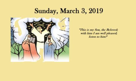 Sunday, March 3, 2019