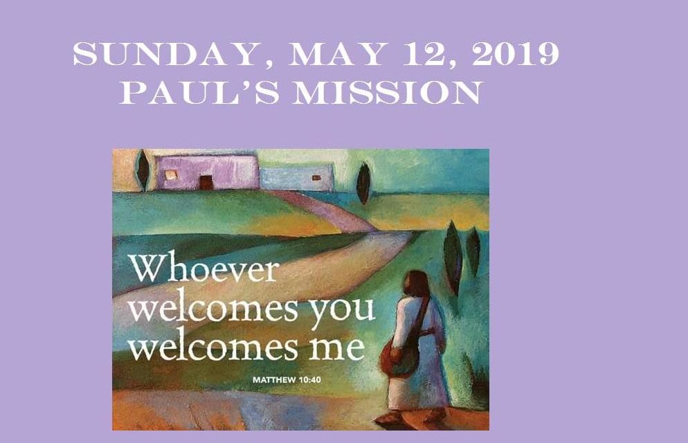 Sunday, May 12, 2019