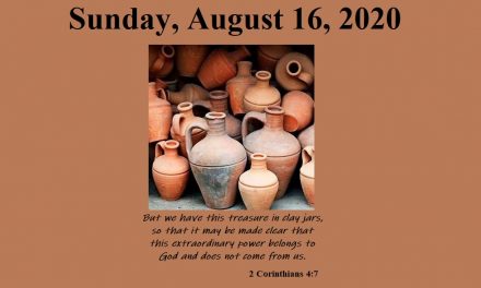 Sunday August 16, 2020