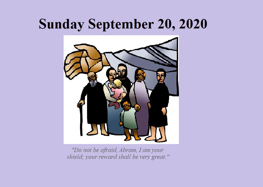 Sunday September 20, 2020