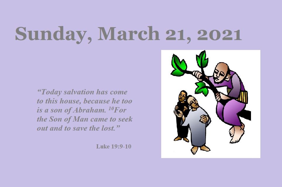 Sunday March 21st, 2021