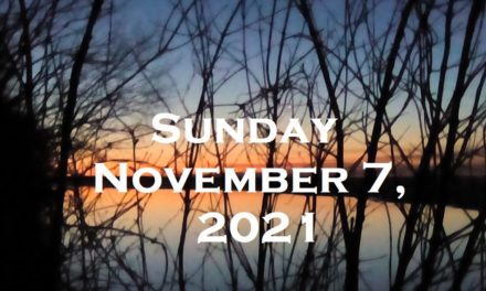 Sunday November 7, 2021