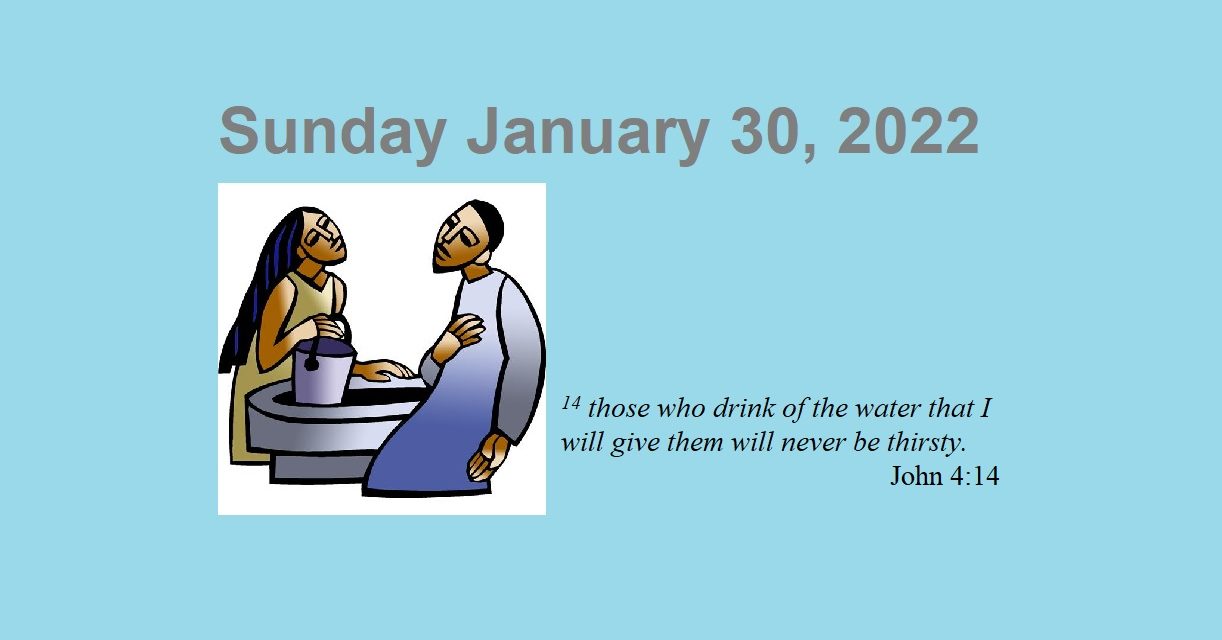 Sunday January 30, 2022