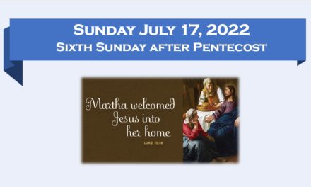 Sunday July 17, 2022