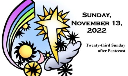 Sunday November 13, 2022