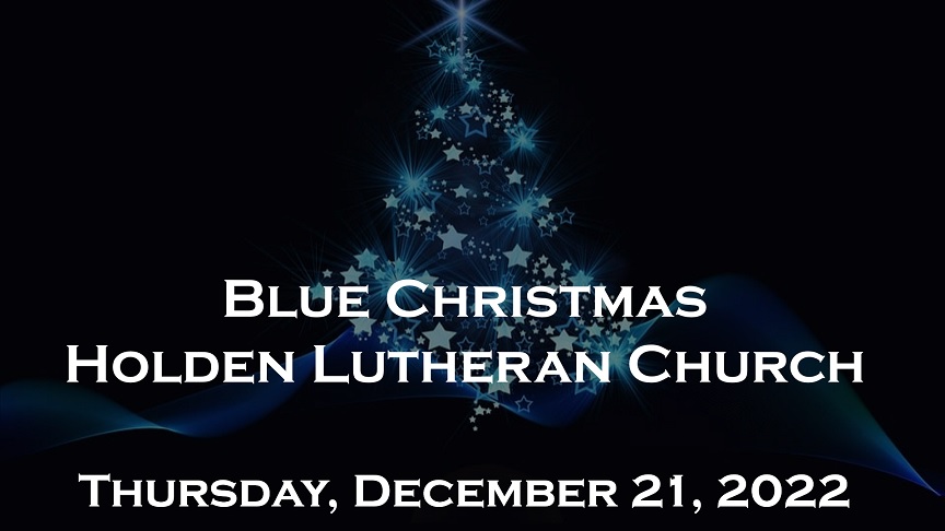 BLUE CHRISTMAS – Cancelled