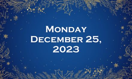 Monday, December 25th, 2023 ~ Christmas Day