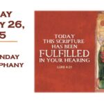 Sunday January 26, 2025 ~ Third Sunday after Epiphany