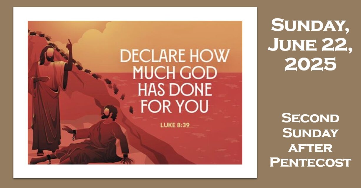 Sunday, June 22, 2025, Second Sunday after Pentecost ~ Pollinator Sunday