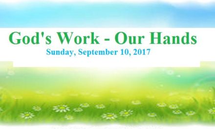 WORK, OUR HANDS Day was Sunday, September 10, 2017