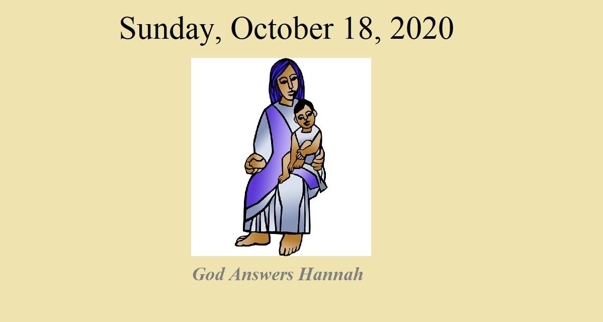 Sunday October 18, 2020