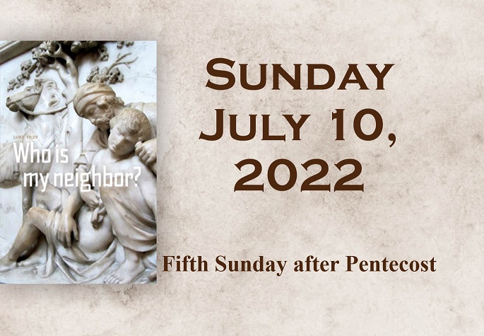 Sunday July 10, 2022