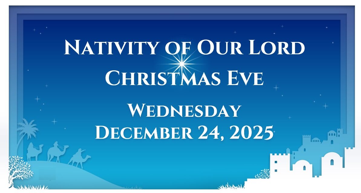 Wednesday, December 24, 2025 ~ Christmas Eve